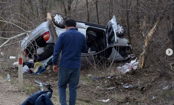 Kastamonu Taşköprü'de Trafik Kazası
