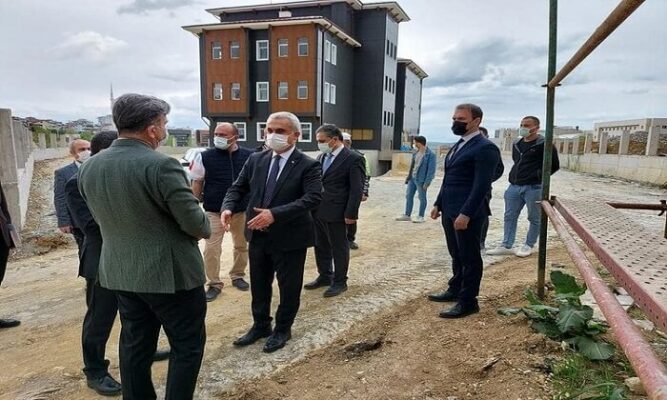 Vali Çakır’dan Polis Merkezi İnşaatında İnceleme