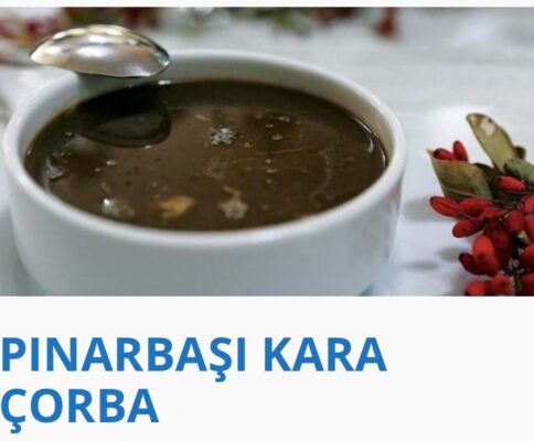 Kastamonu Pınarbaşı’nda Ne Yenir (Kara Çorba Nedir ve Nasıl Yapılır?)