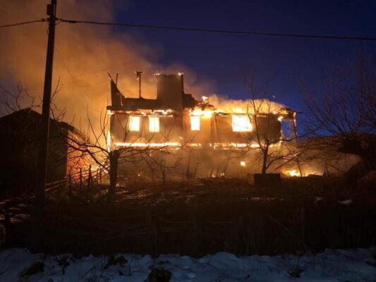 SON DAKİKA: Taşköprü’ye Bağlı Köyde Yangın Çıktı