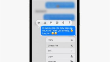 Apple – iOS 16’da mesaj göndermeyi iptal etme