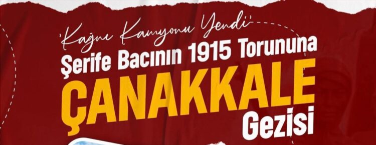 Kastamonu Belediyesi 1915 Kastamonuluyu Çanakkale’ye Götürüyor