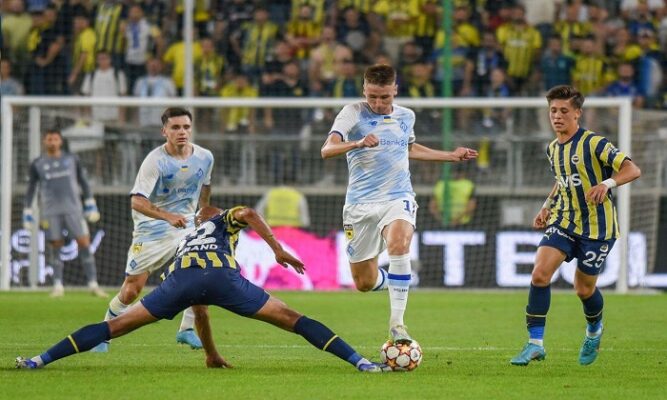 Fenerbahçe Dinamo Kiev’e elendi! Hasret 14 yıla çıktı