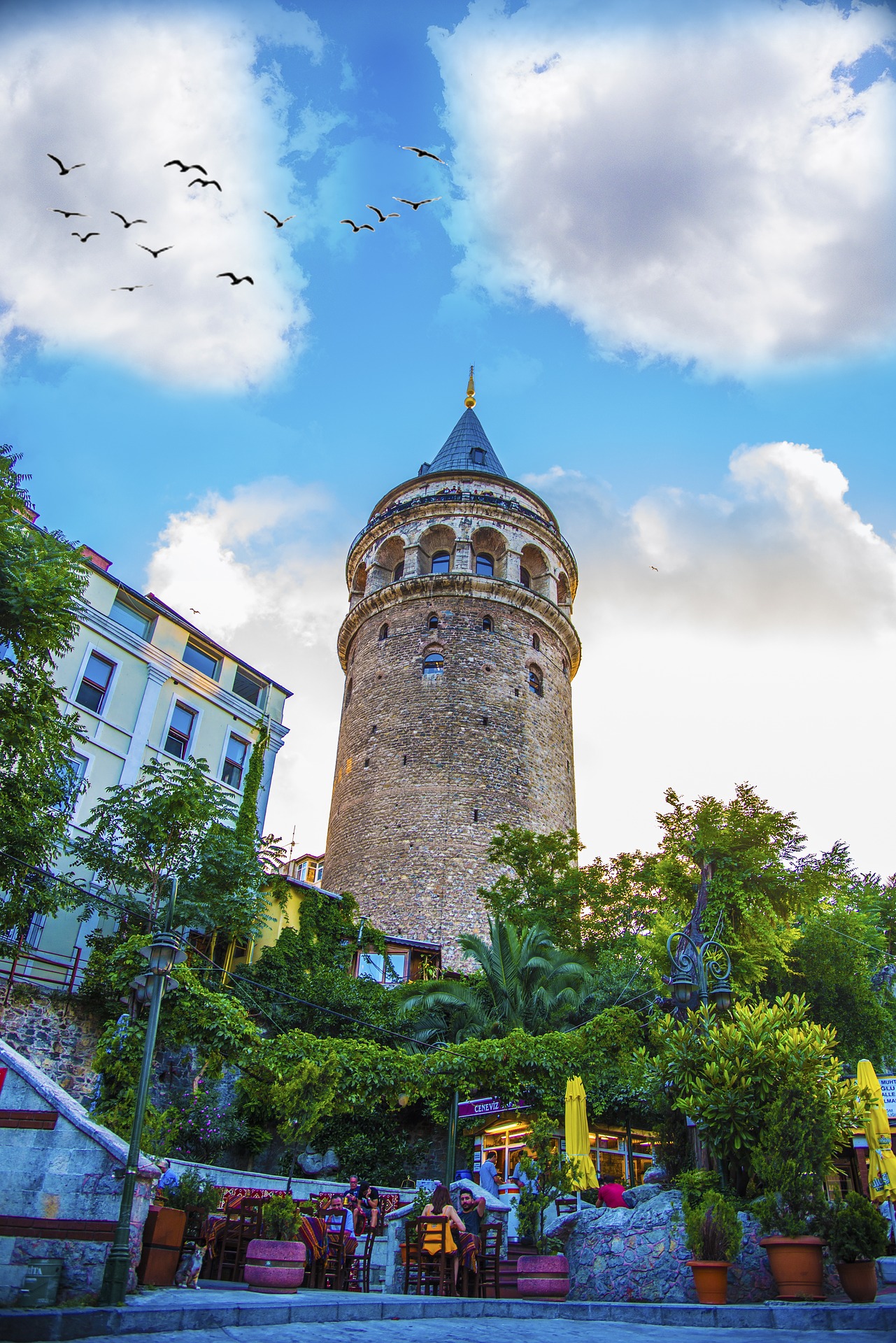 İstanbul'daki Galata Kulesi'nin Kısa Tarihi