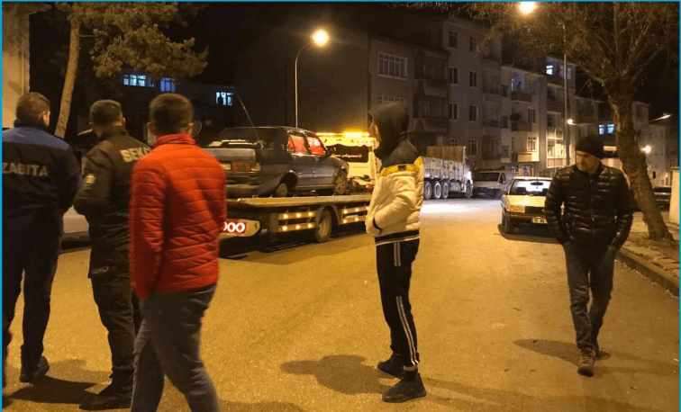 Taşköprü'de Maddi Hasarlı Trafik Kazası Meydana Geldi