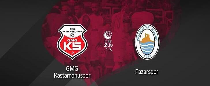 TFF 2.LİG: GMG Kastamonuspor, Pazarspor’u Konuk Ediyor