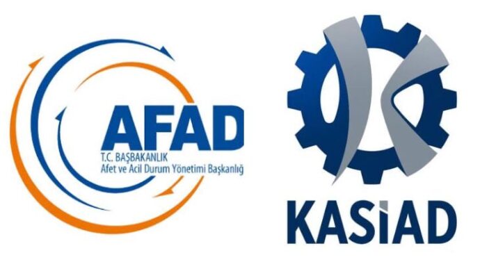 Afad’dan Kasiad ve Kasiad Vakfına Teşekkür Belgesi