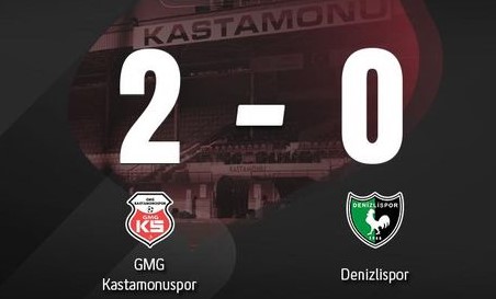 GMG Kastamonuspor’un Zirve İnadı Devam Ediyor 2-0