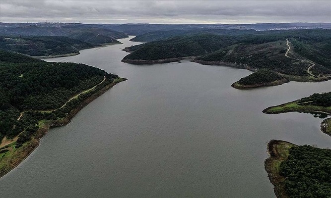 İstanbul’daki barajlardaki su seviyesi bir gün içinde yüzde 5,4 oranında yükseldi.