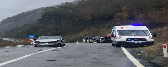 Kastamonu’da Feci Trafik Kazası