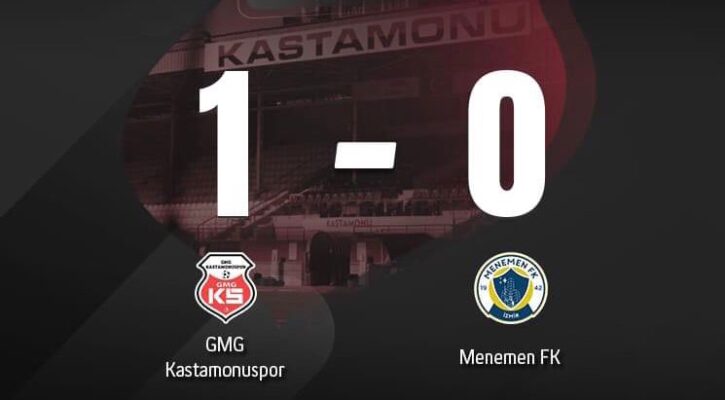 GMG Kastamonusporun Nihayet Yüzü Gül’dü 1-0