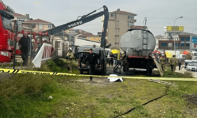 İstanbul’da korkutan patlama! Akaryakıt tankeri patladı: 1 ölü, 3 yaralı