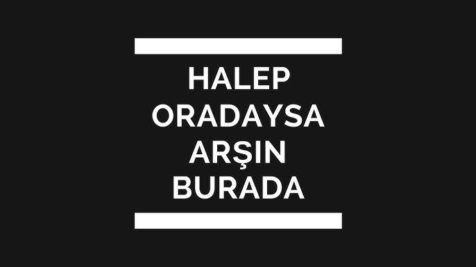 Halep Oradaysa Arşın Burada: Esnaftan Gelen Bir Hikmetli Uyarı