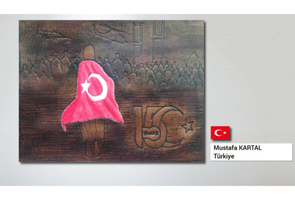 “Zaferin Adı Türkiye” Temalı Uluslararası Sanat Sergisi Açıldı