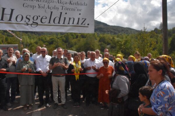 Kastamonu Cide Güren Bölgesi’nde 5 Kilometrelik Grup Yolu Dualarla Hizmete Açıldı