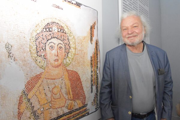 Ünlü Yazar Nedim Gürsel Pompeipolis’i Görmek İçin Taşköprü’ye Geldi