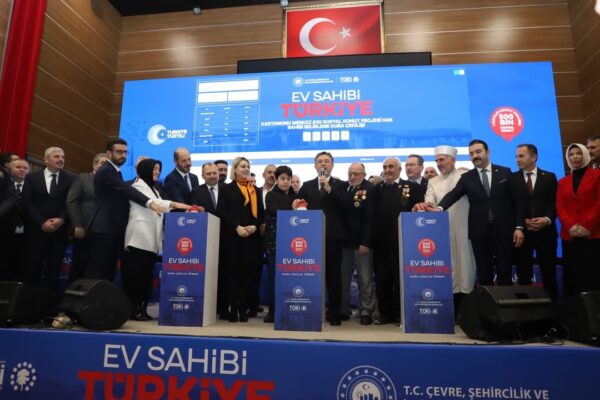 500 Bin Sosyal Konut Projesi Kastamonu Kurası Çekildi: 2 Bin 380 Hak Sahibi Belirlendi