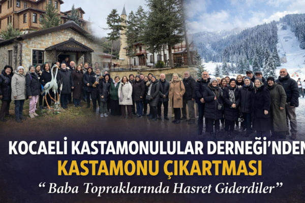 Kocaeli Kastamonulular Derneği’nden Kastamonu Çıkartması