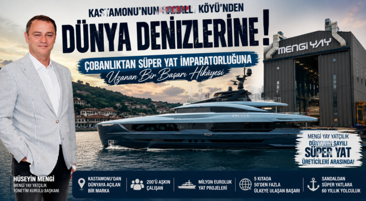 Kastamonu’dan Dünyanın Süper Yat Ligine: Çobanlıktan Milyon Euroluk Kontratlara Uzanan Hüseyin Mengi Hikâyesi