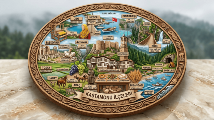 Kastamonu Nüfusu İlçe Nüfus Listesi