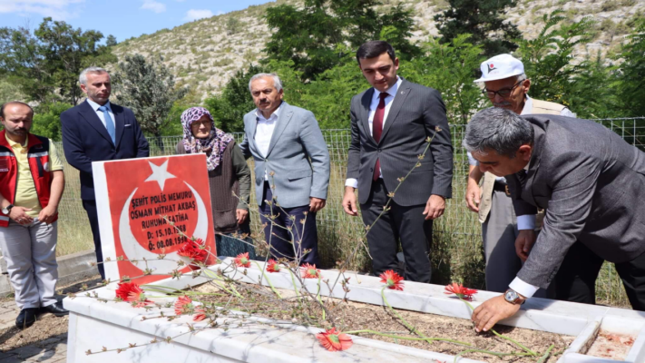 28 Yıl Geçti, Vefa Eksilmedi: Kastamonu Emniyeti Şehidi Osman Mithat Akbaş’ı Unutmadı