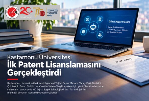 Laboratuvardan Pazara İlk İmza: Kastamonu Üniversitesi Yapay Zekâ Patentini Özel Sektöre Açtı