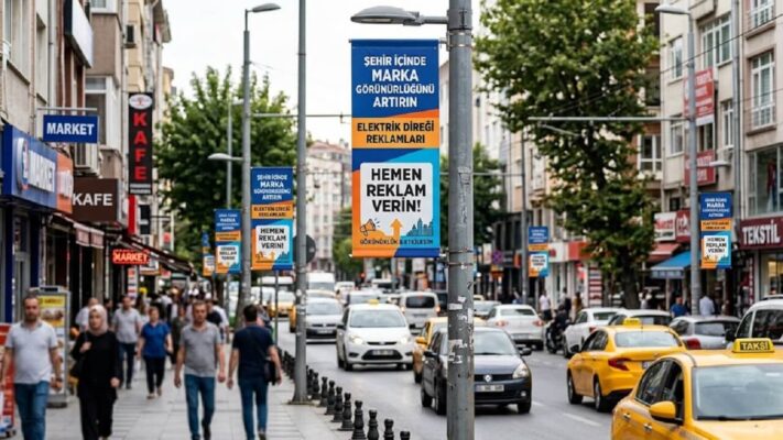 Elektrik Direği Reklamları ile Şehir İçinde Marka Görünürlüğünü Artırın