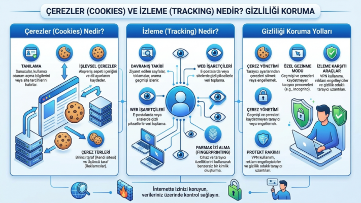 Çerezler ve İzleme Nedir? Gizliliğinizi Nasıl Korursunuz