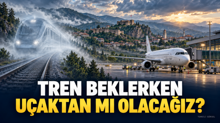 Kastamonu Tren Beklerken Uçaktan mı Olacak? Ray Hayalinin Yanında Pist Kaygısı!
