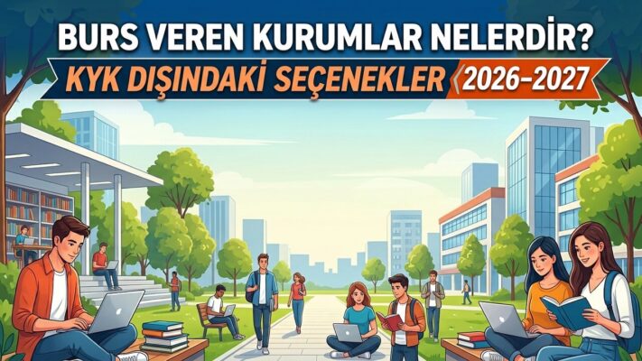 Burs Veren Kurumlar Nelerdir? KYK Dışındaki Seçenekler (2026–2027)
