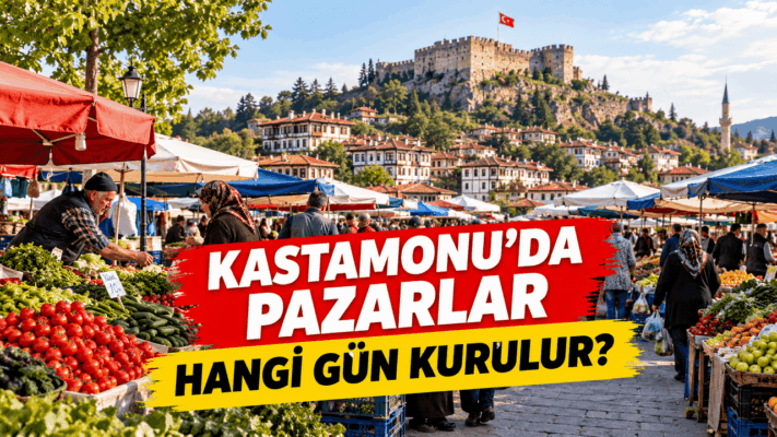 Kastamonu’da Pazarlar Hangi Gün Kurulur? Güncel Semt Pazarı Takvimi (İlçeler Dahil)