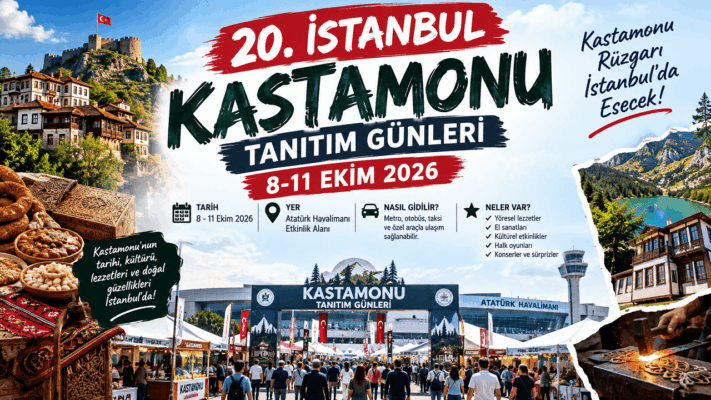 20. Kastamonu Tanıtım Günleri 2026: Tarih, Yer, Nasıl Gidilir ve Neler Var?
