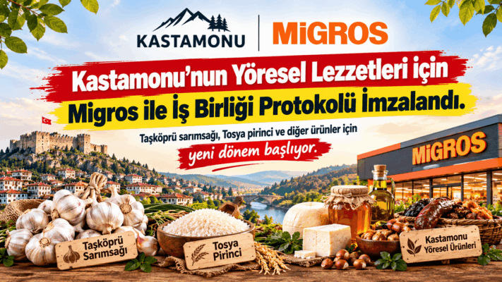 Kastamonulular Dikkat! Migros Kastamonu İş Birliği: Yöresel Ürünler Raflara Geliyor