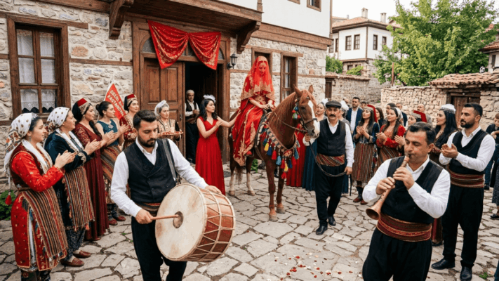 Kastamonu Düğün Gelenekleri: Kına, Gelin Alma ve Yemek