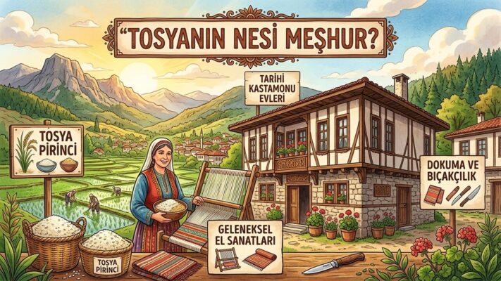 Tosya’nın Nesi Meşhur? Pirinci, Bıçkısı, Kıstısı ve Sofrası
